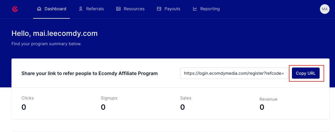 verify account